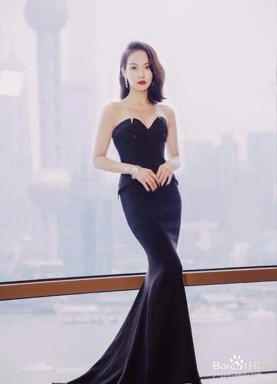 难驾驭的鱼尾裙看明星怎么穿的