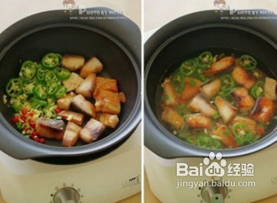 腊鱼炖粉条的做法