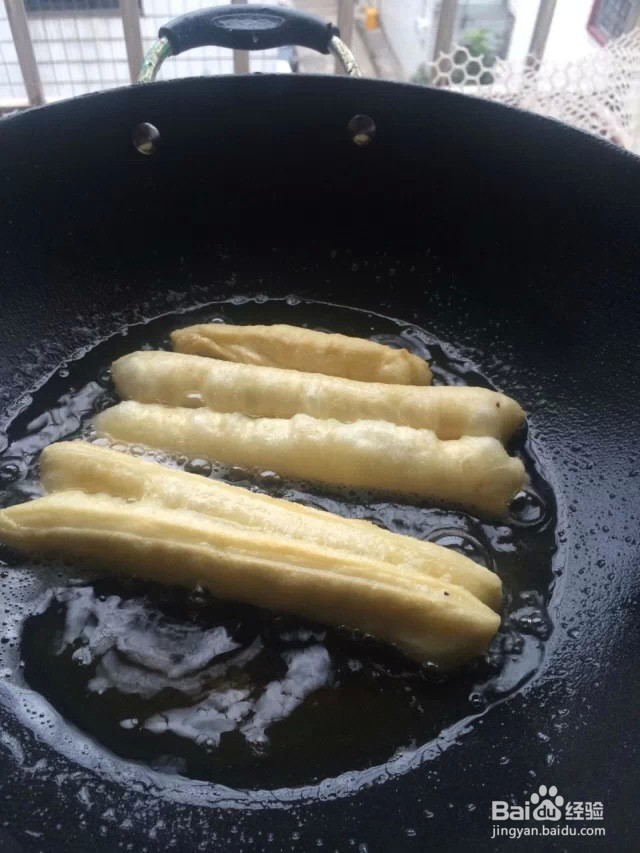 健康油条的做法