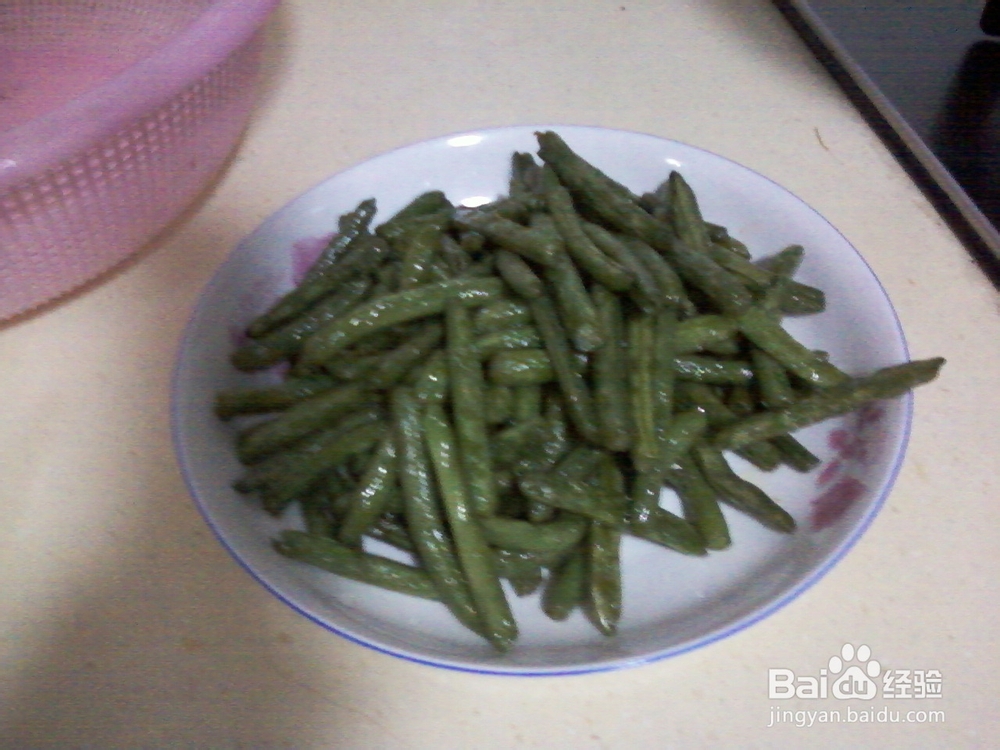含家美食--干煸四季豆
