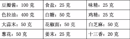 烤面筋调味料制作与怎么烤制