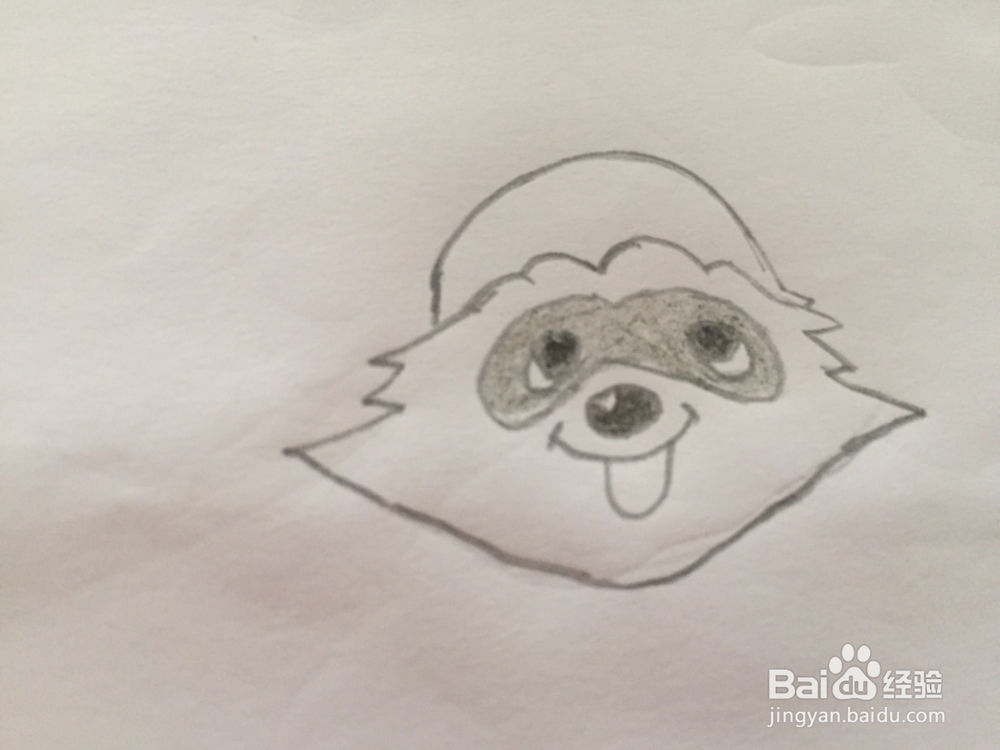 怎样快速画狐狸