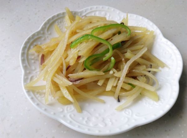 土豆丝菠菜卷饼