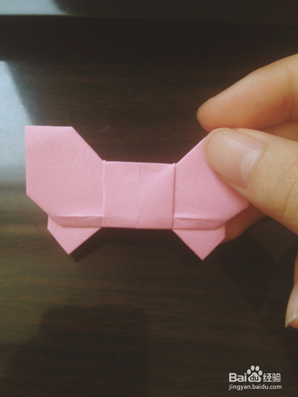 折纸图解教程—蝴蝶结