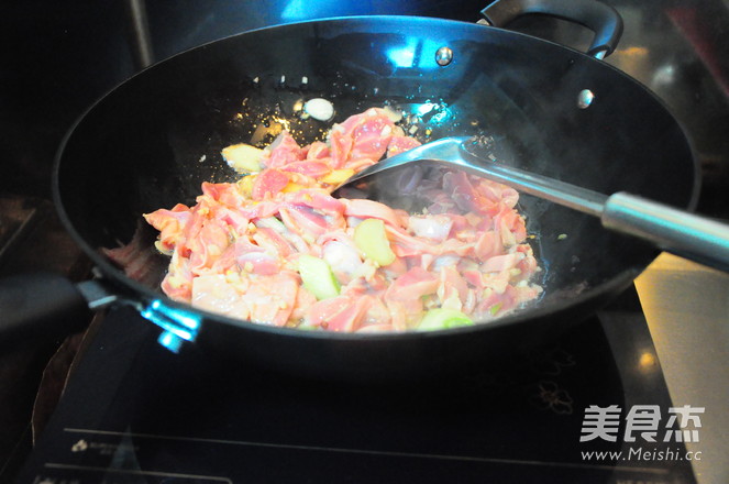爆炒鸡胗-助消化之美食
