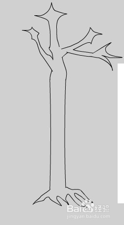 flash如何绘制扁平树木的方法