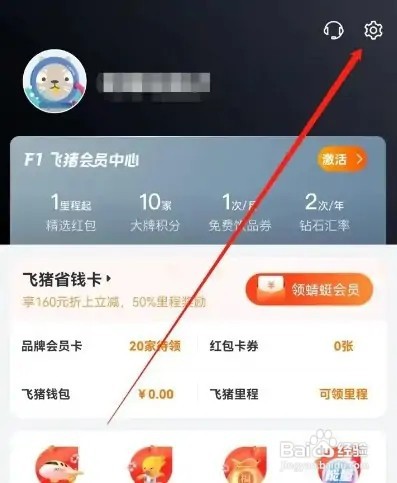 飞猪旅行怎样修改登录密码