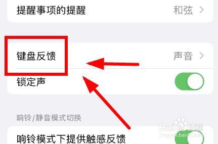 iPhone14如何设置键盘的反馈声音属性