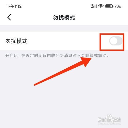 钉钉如何开启勿扰模式