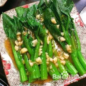 怎么做蒜蓉菜心的攻略/步骤