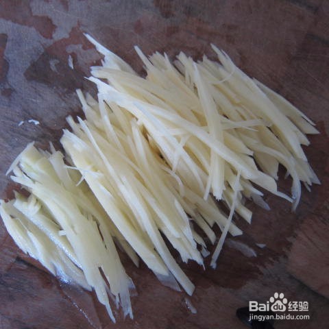 肉丝炒土豆丝的做法