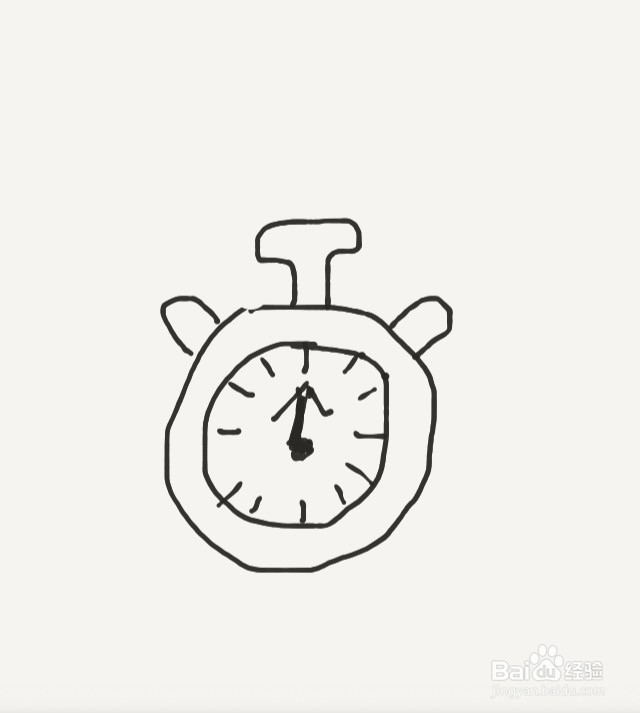 涂鸦系列之如何画秒表