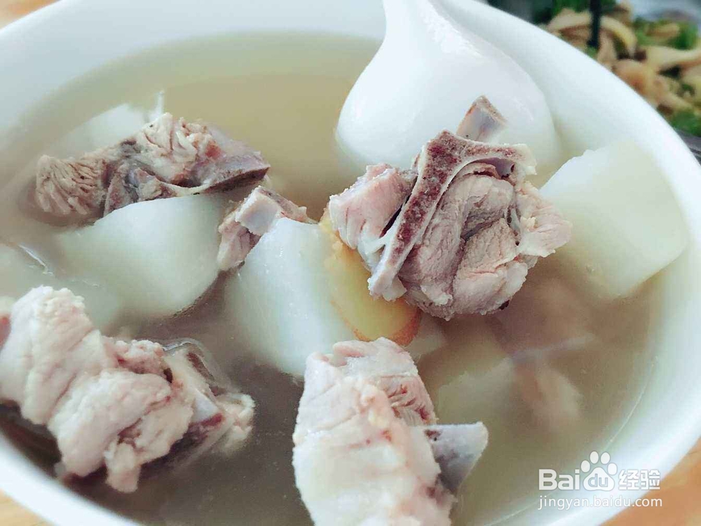 萝卜炖排骨汤的制作方法
