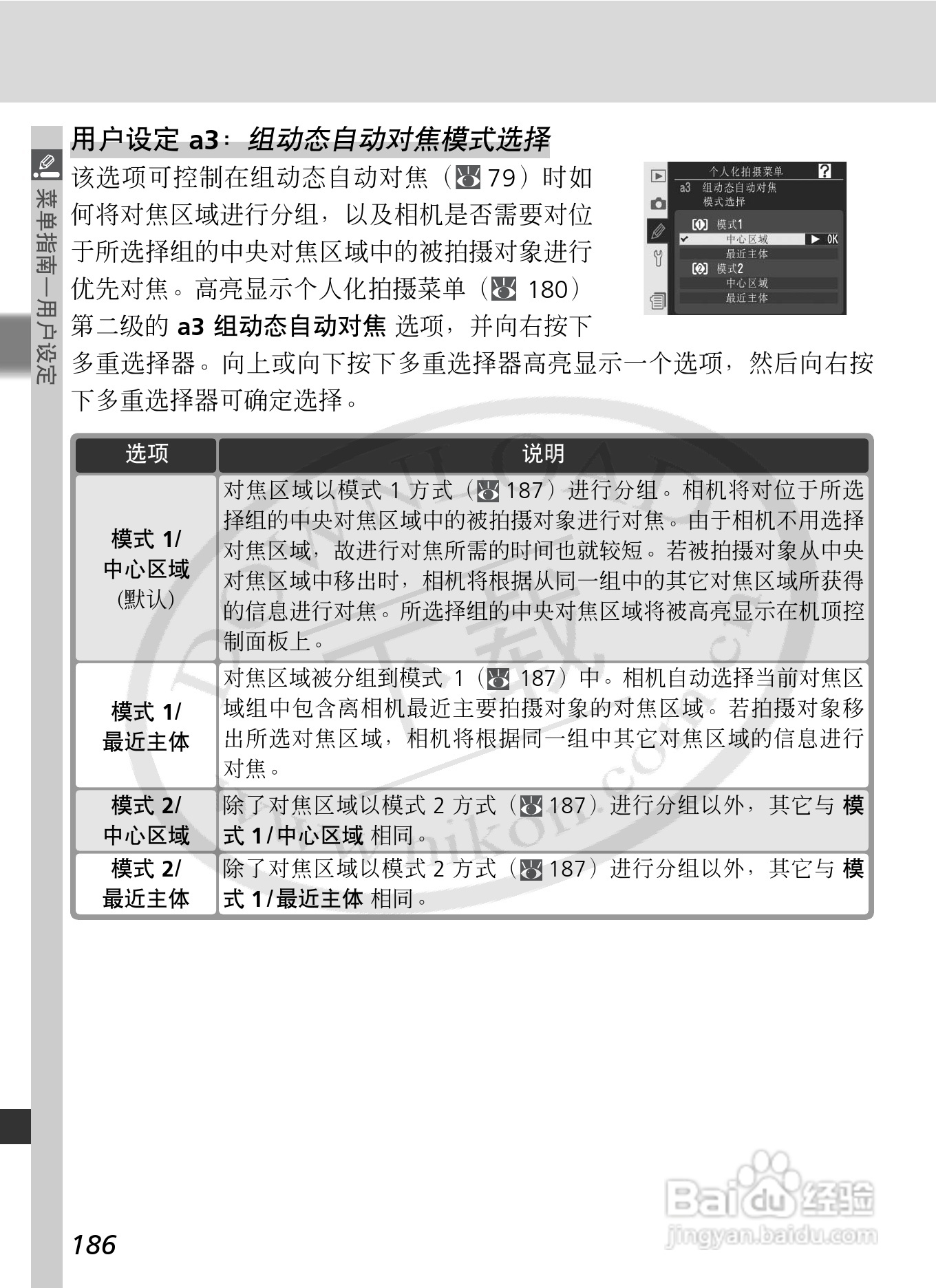 尼康D2Xs数码相机使用说明书:[20]