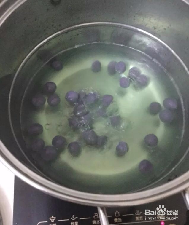 怎样制作紫薯芋圆