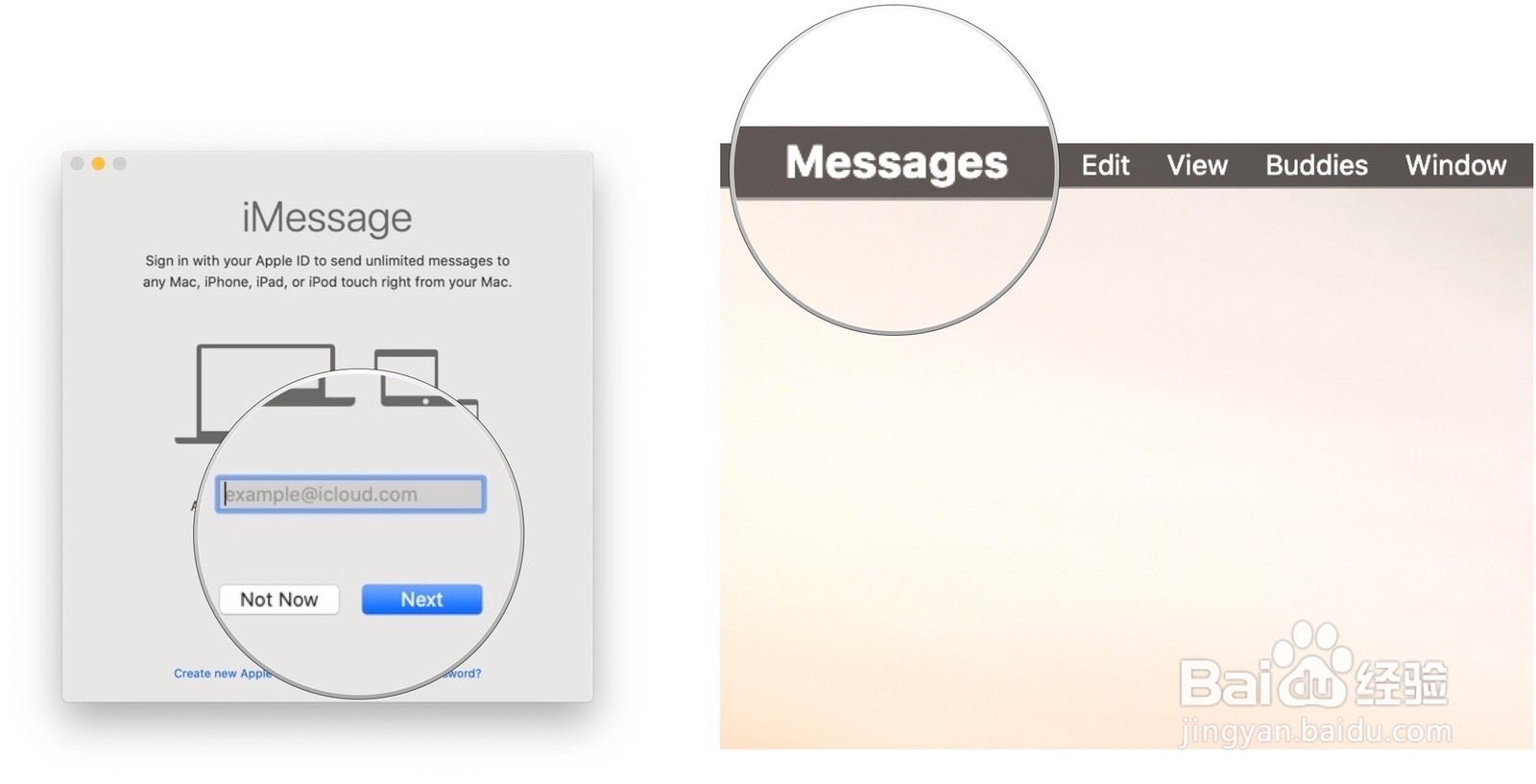 Mac怎么设置iMessage