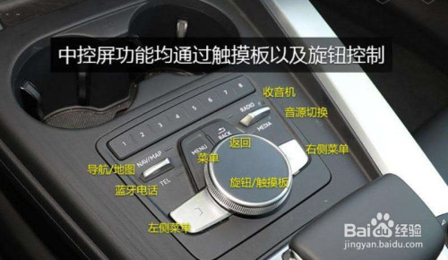 老奥迪a4中控台图解