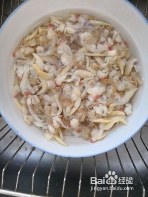 干蚬子肉的做法