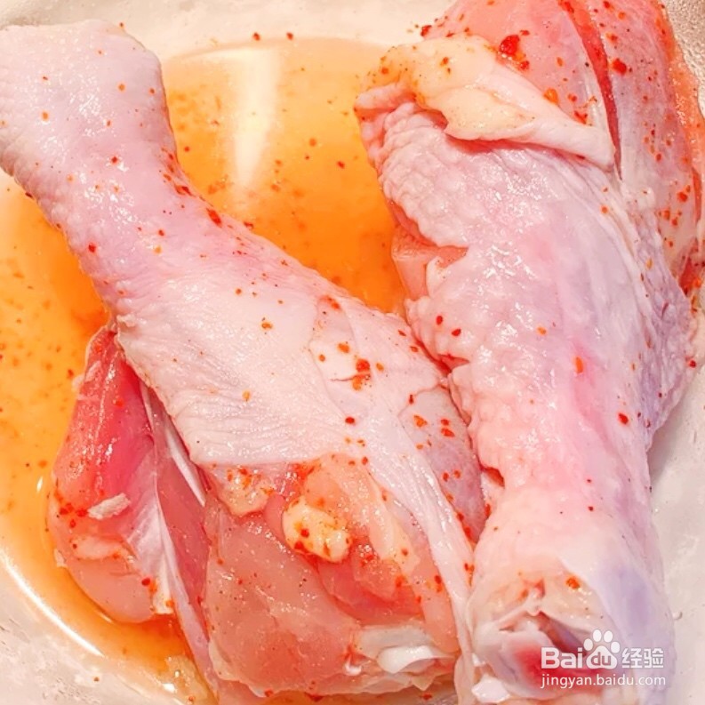 家庭自制香酥美味的炸鸡腿