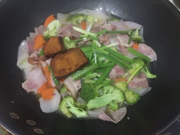 红烩番茄培根咖喱