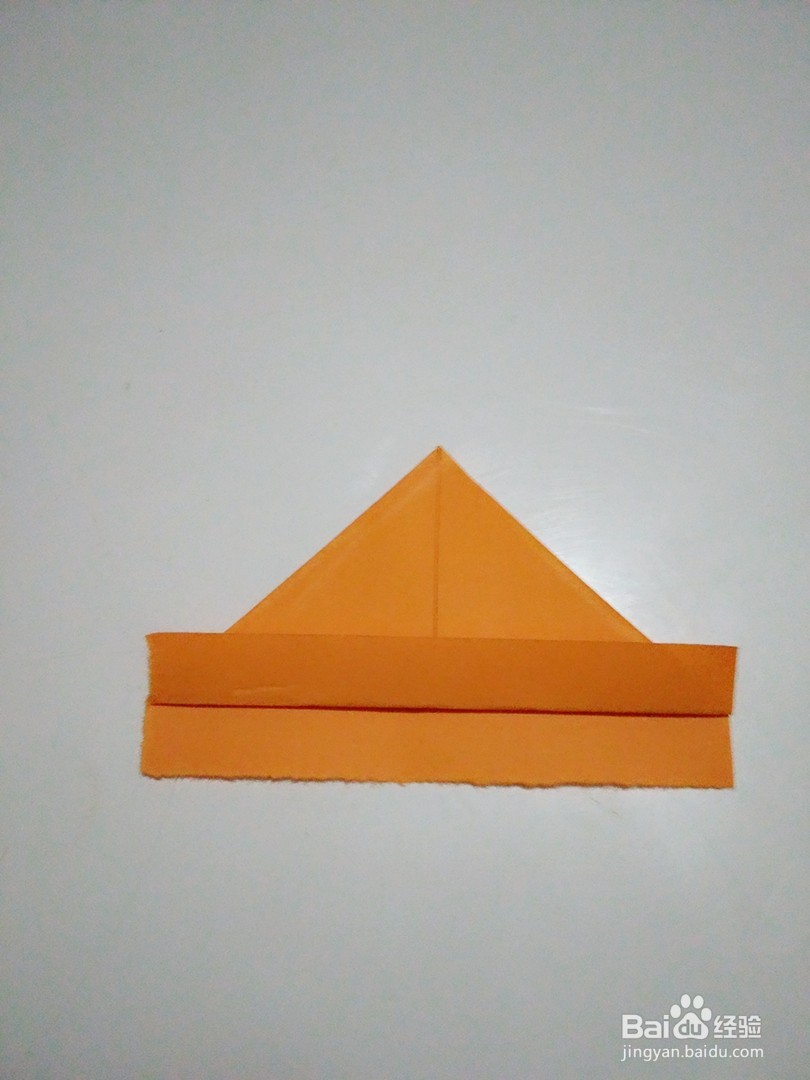 折纸小船的折法