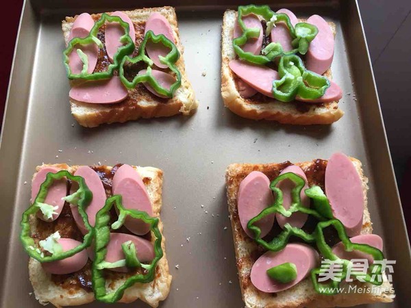 吐司披萨的做法
