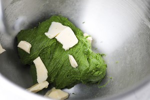 抹茶红豆华夫饼(酵母版)