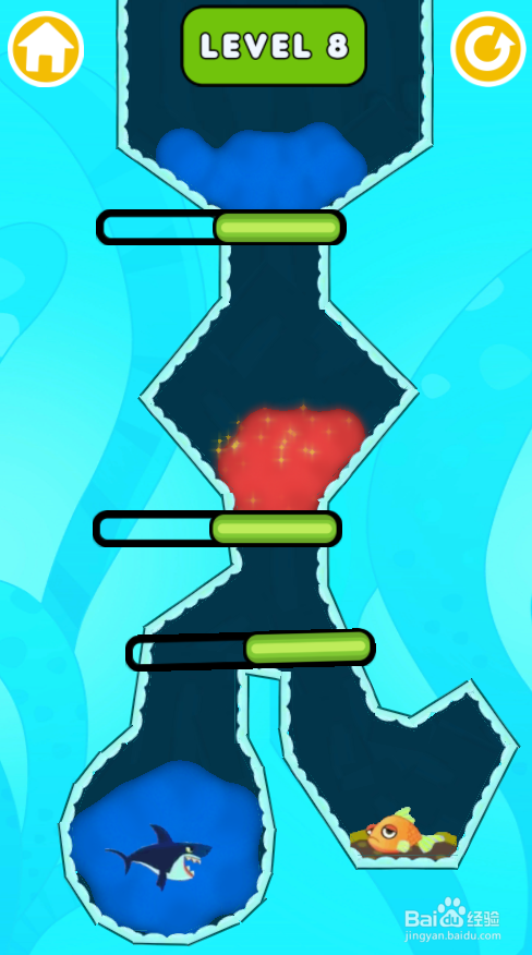Save The Fish 2的LEVEL 8怎样通关