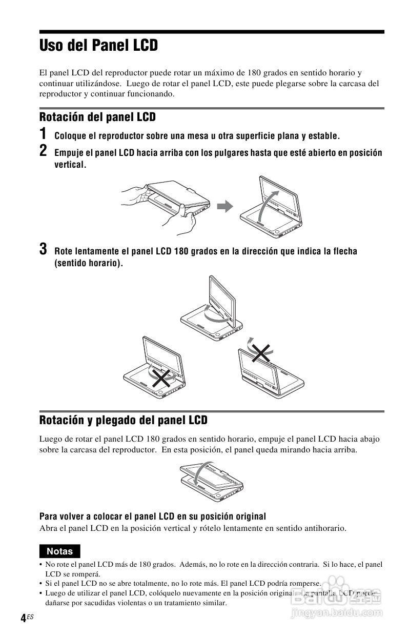 SONY DVP-FX820播放器说明书:[3]