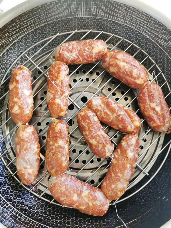 自制Q弹黑胡椒小香肠