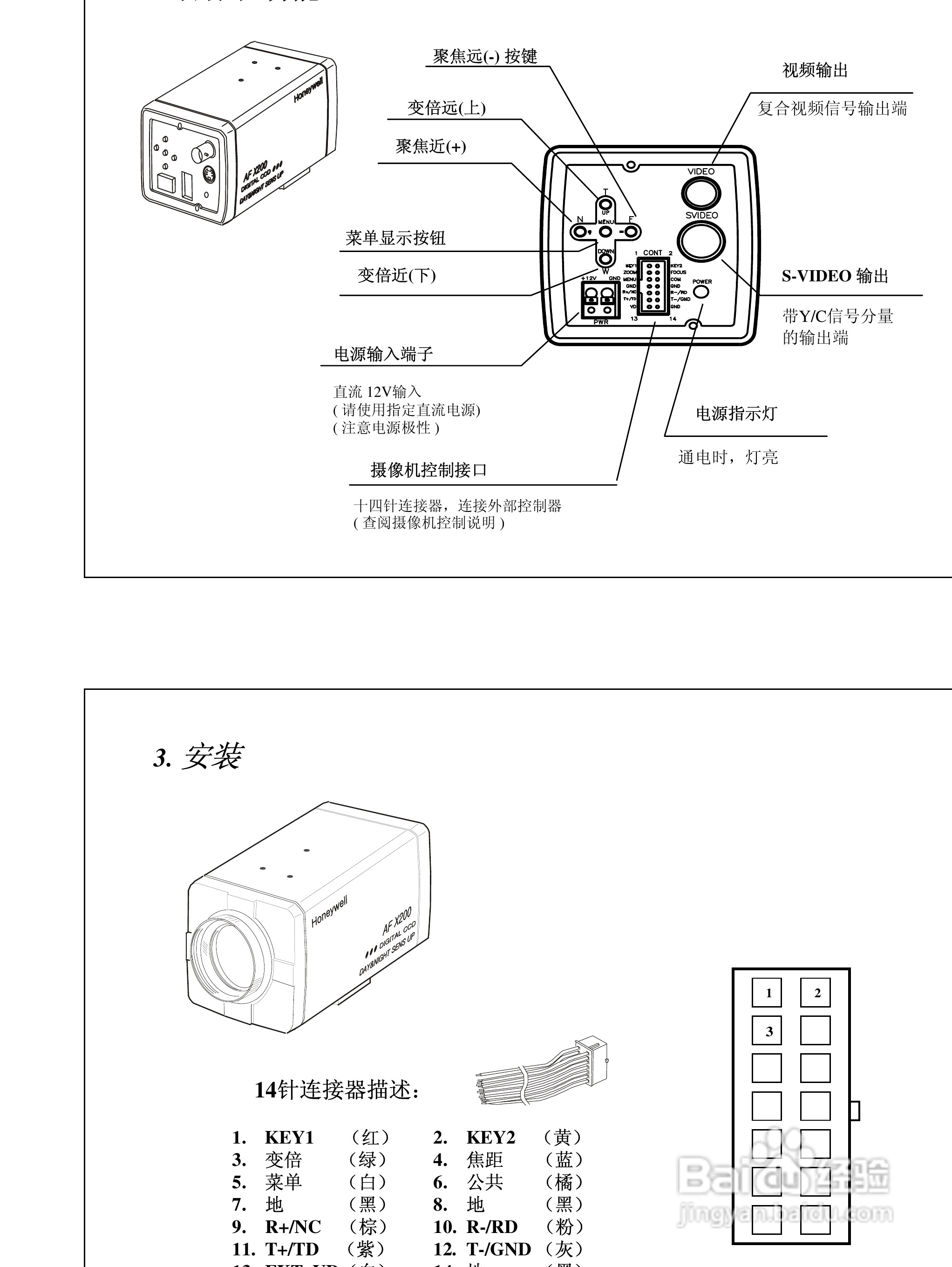 摄像机GC-755N/P系列用户手册