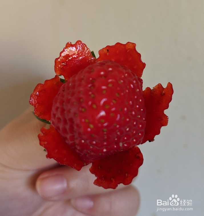 老厨师教你做情人草莓玫瑰花
