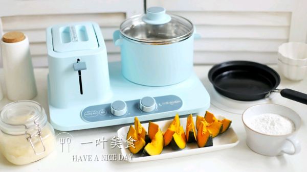 酒酿南瓜糯米丸子