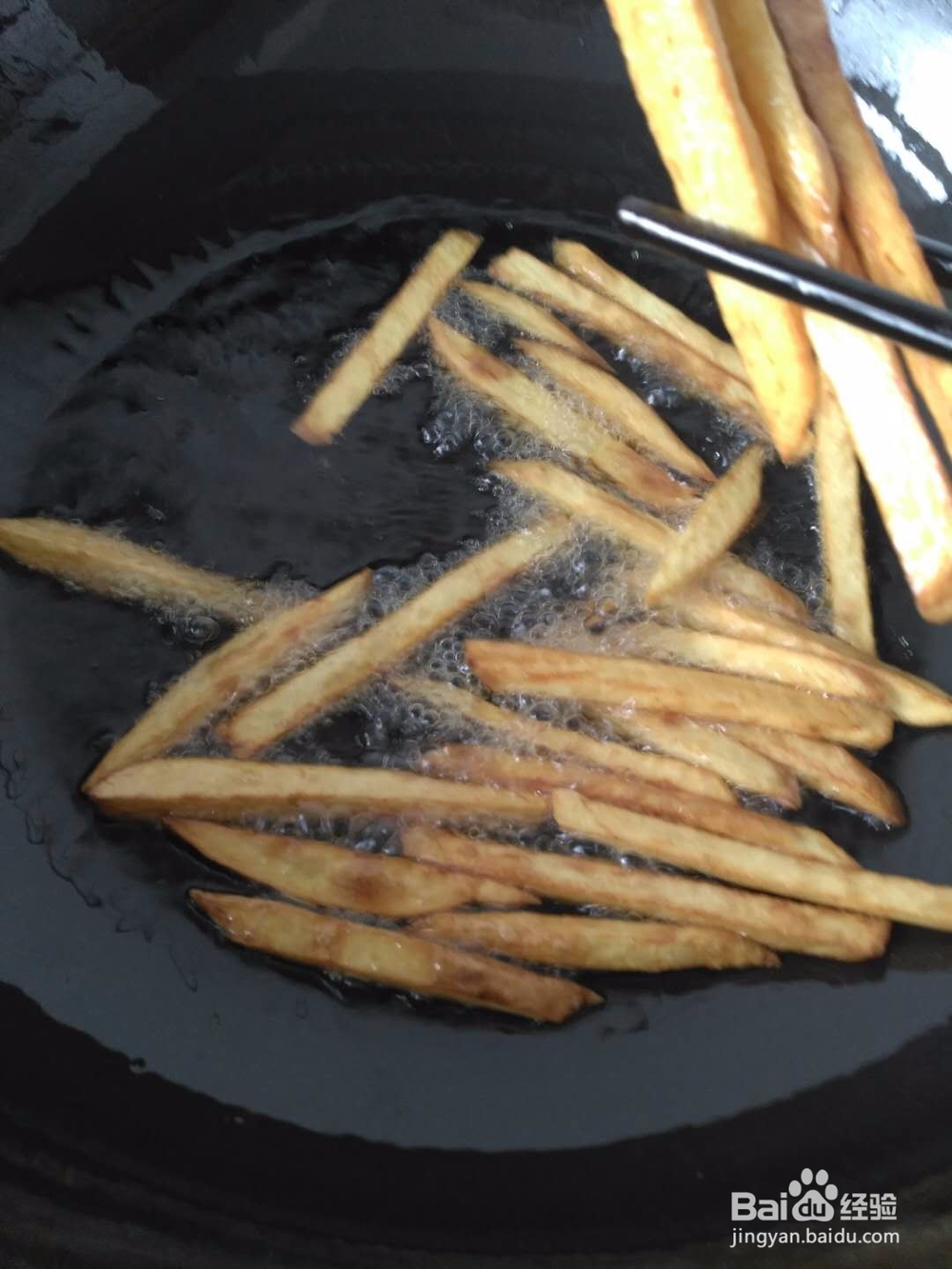 自己制作炸薯条好吃的薯条的做法