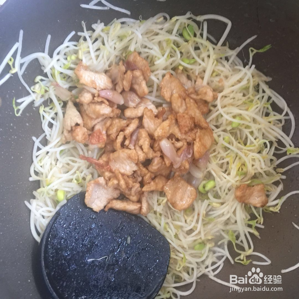 如何做豆芽炒肉好吃?