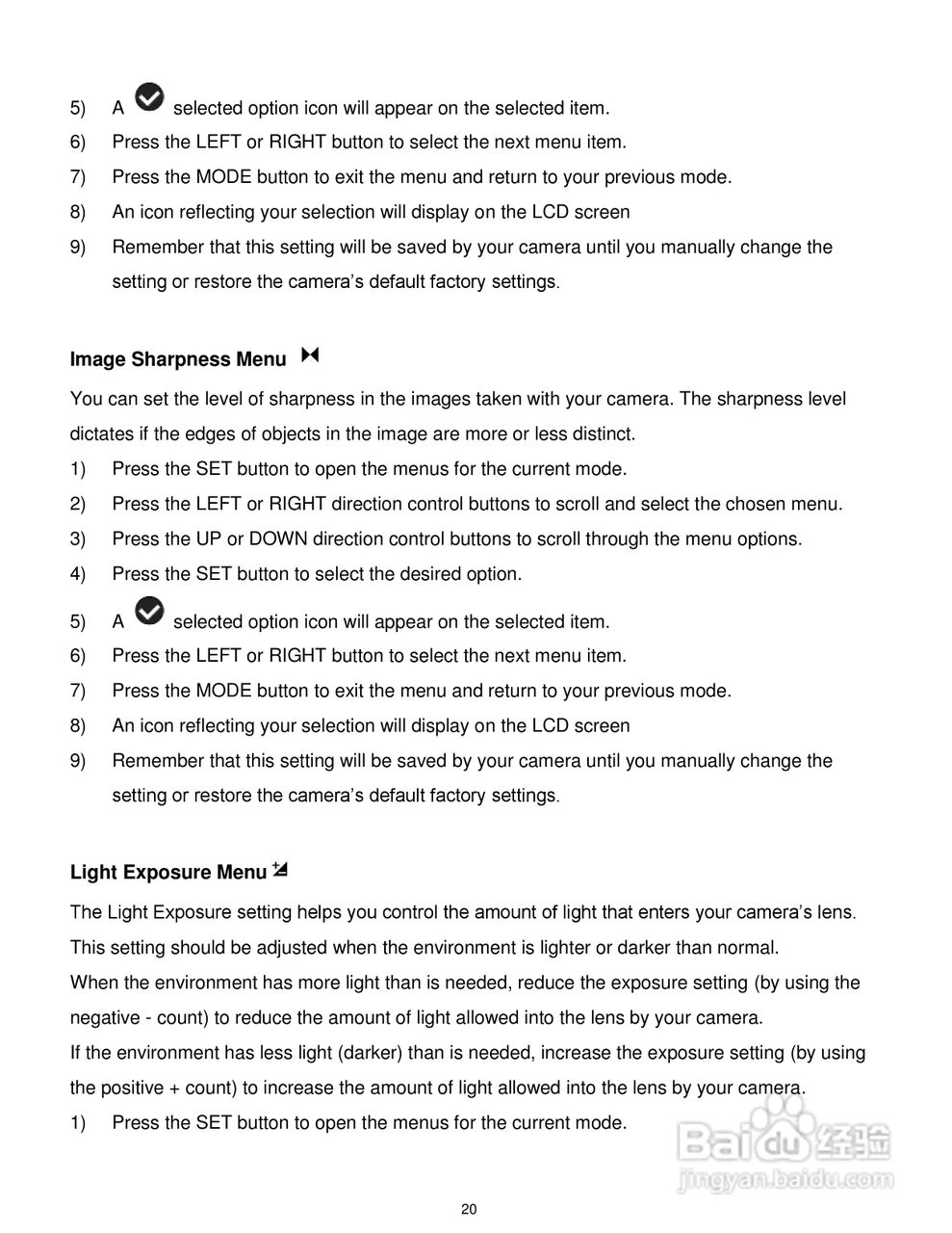 威达ViviCam T327数码相机使用说明书:[3]