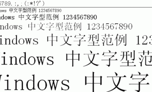 simsun-1410是什么字体