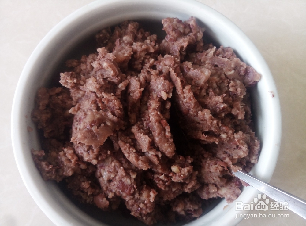 自做的红豆沙煎包