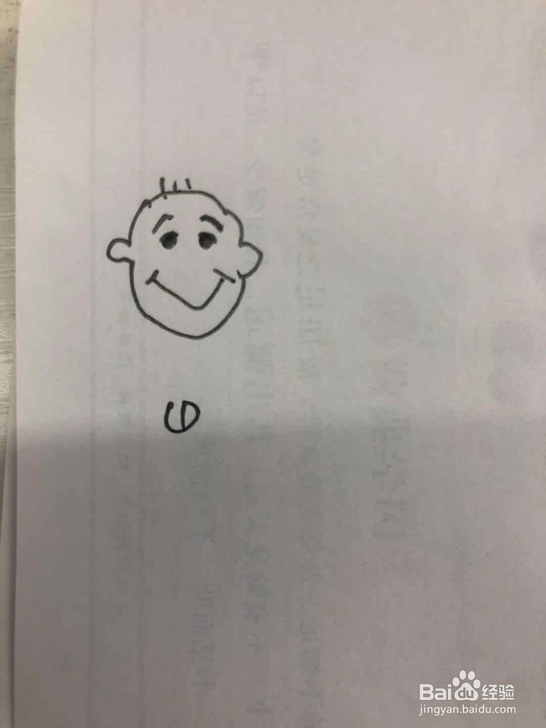 人物表情简笔画
