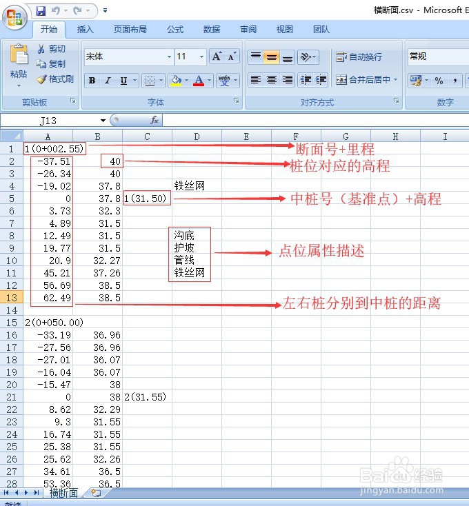 快速、自动生成道路、河流等横断面、纵断面图