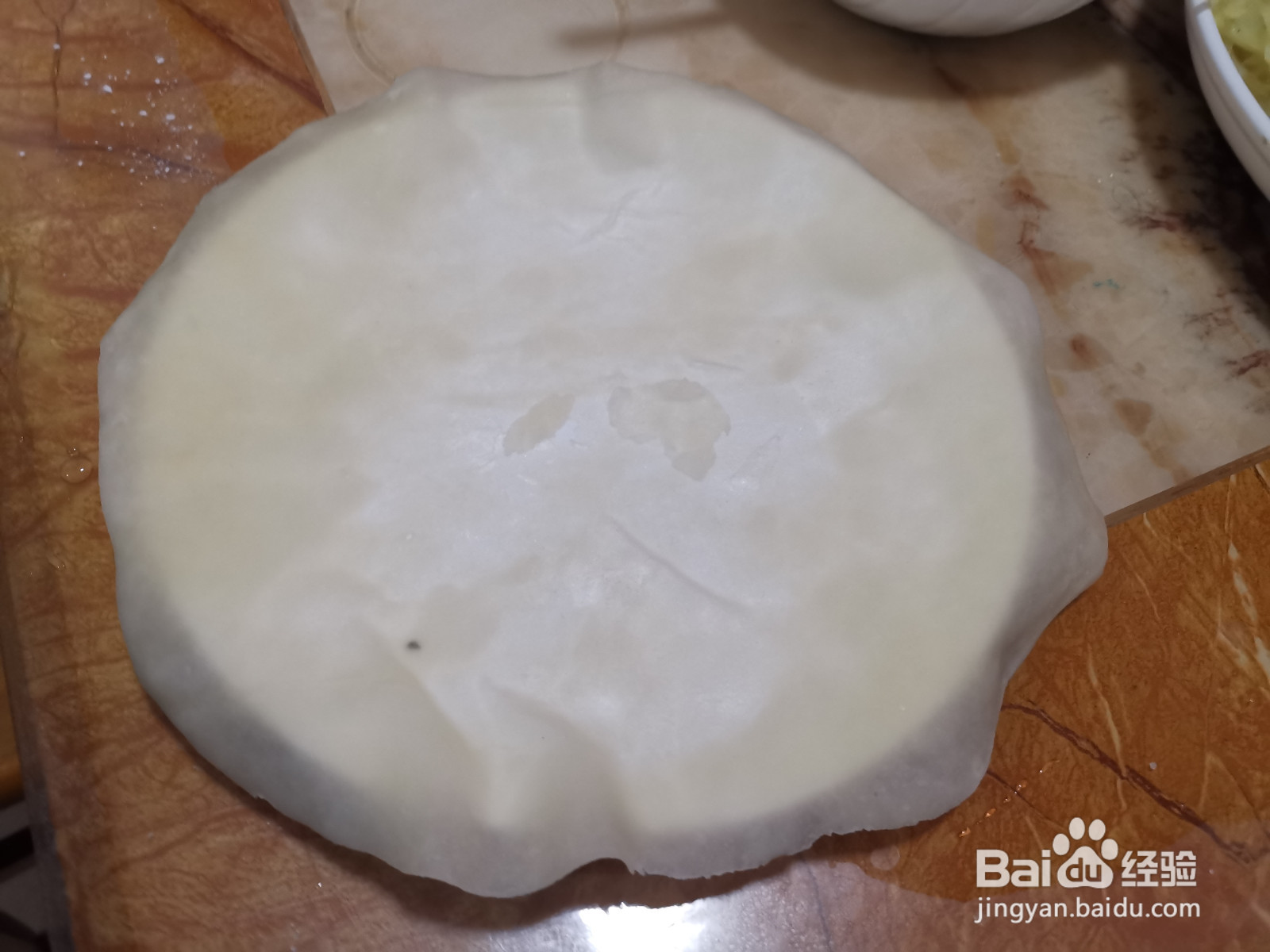 鸡蛋花生土豆丝卷饼