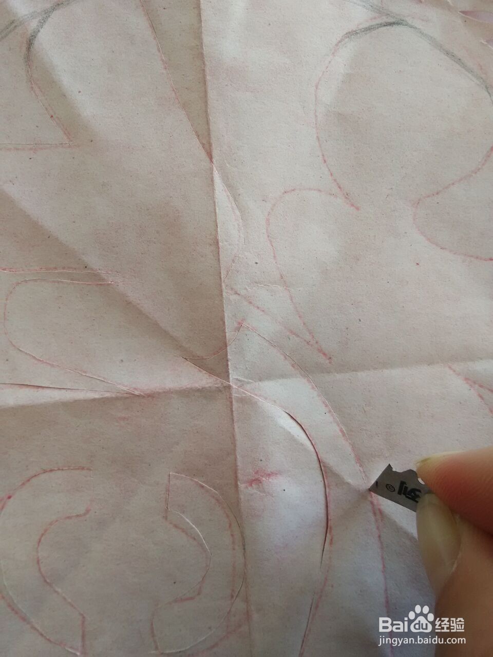 新年剪纸；福字剪纸9；详细教程，轻松学会剪纸