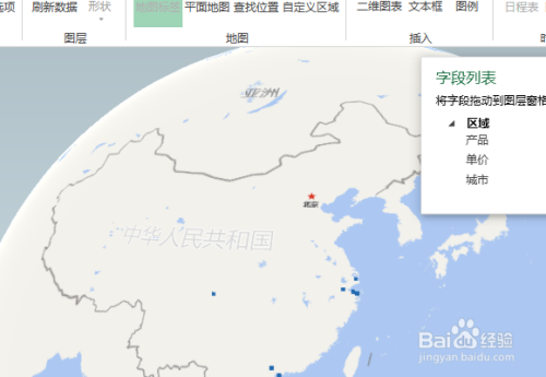 Excel怎么生成3D数据地图?