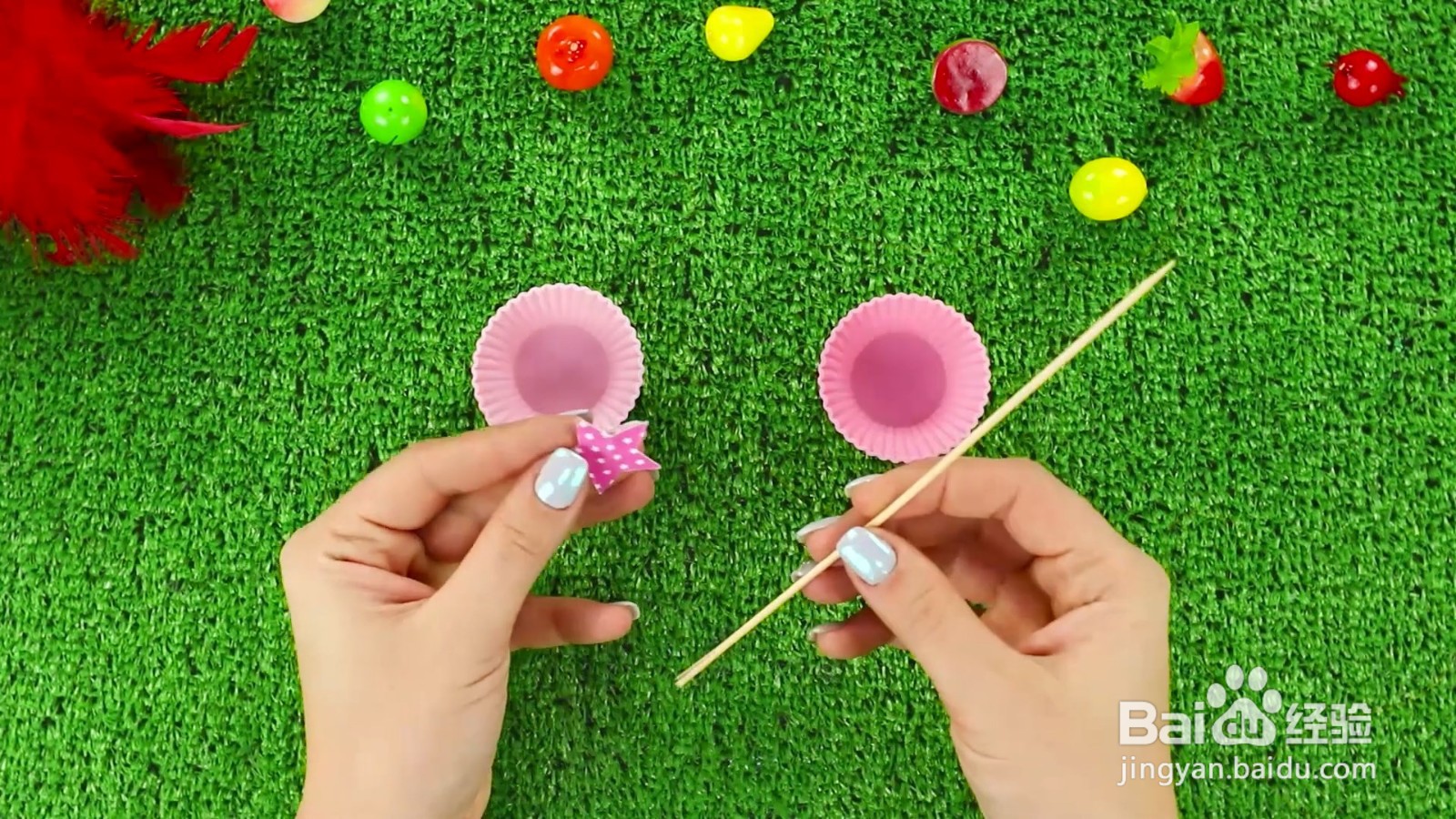 如何diy迷你派对双层水果盘？