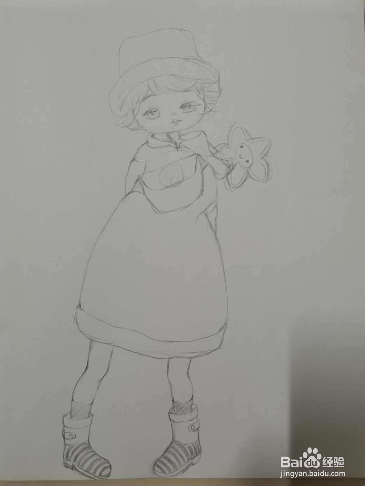 可爱的动漫插画人物画法教程