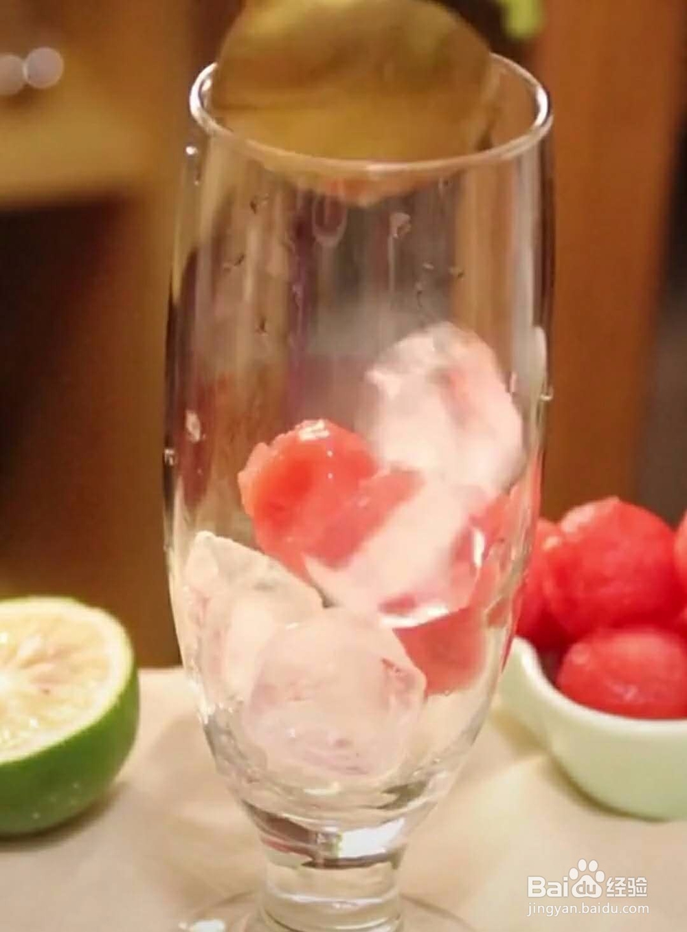 西瓜气泡水,冰爽夏日~