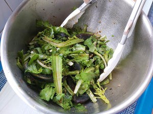 教你怎么做苦菊皮蛋