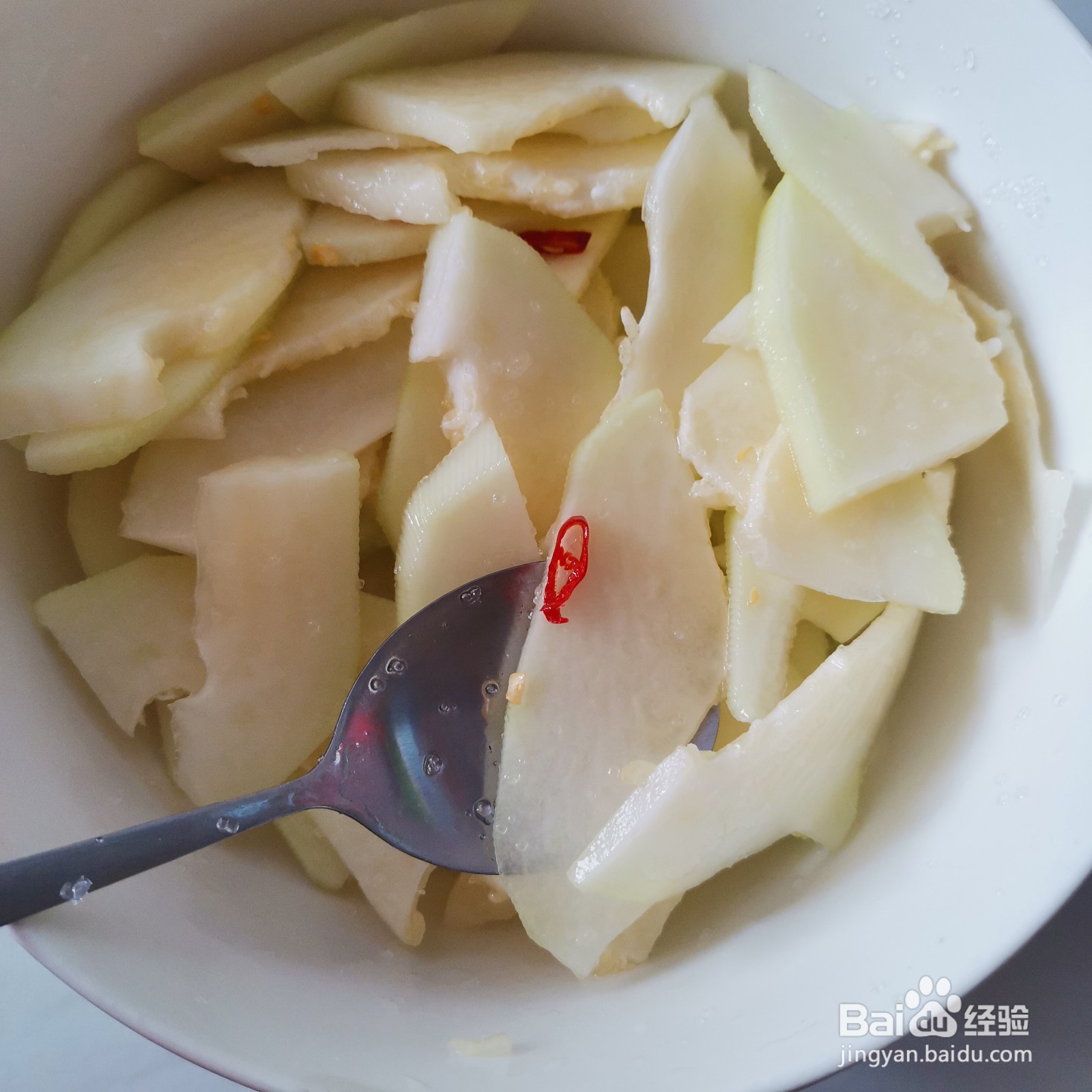 酸辣木瓜片的简单做法