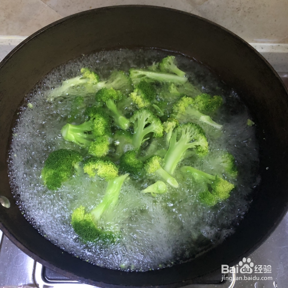 简单无压力做西兰花炒虾仁