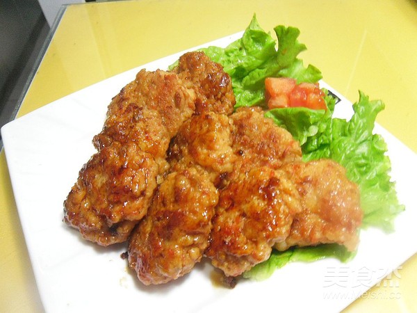蚝汁虾饼的做法